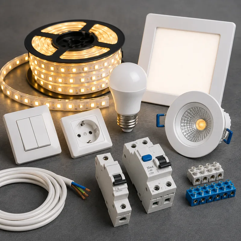 Iluminación y Accesorios Eléctricos