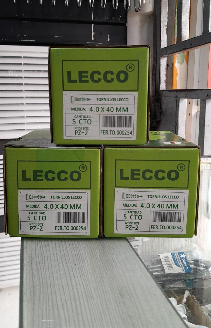 TORNILLOS LECCO 3.5X50 X CAJA