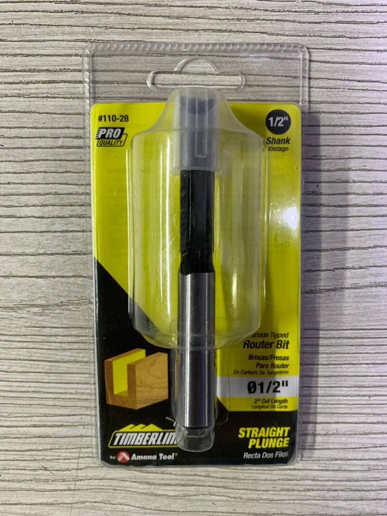 CUCHILLA DE CORTE TIMBERLINE SIN GUIA DE 1/2 (RUSTER GRANDE) X UND.