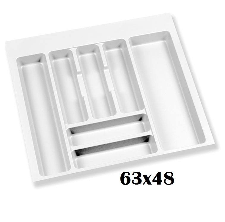 CUBIERTERO BLANCO DE 63X48 X UND.