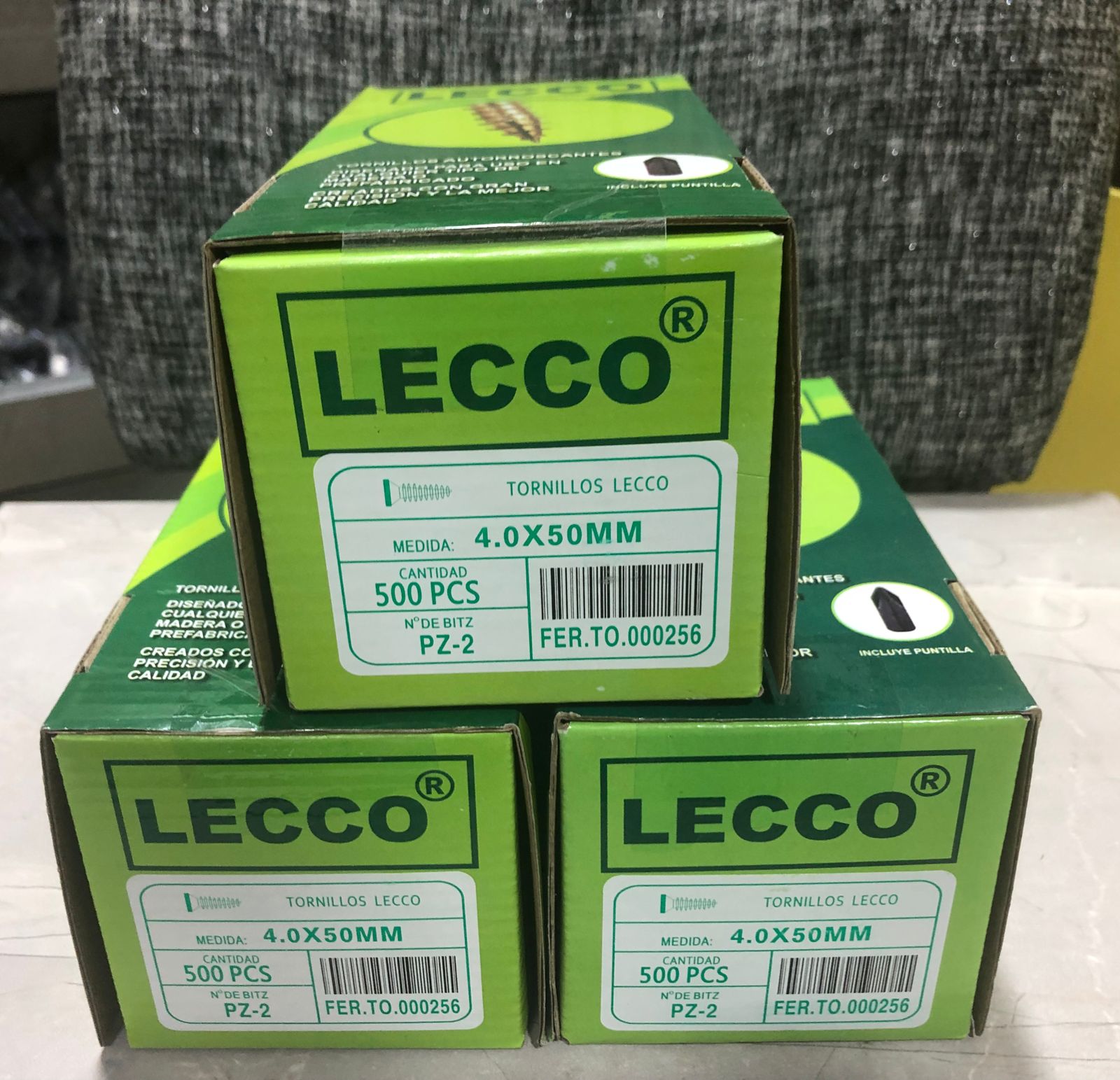TORNILLO LECCO 4X50 X CAJA