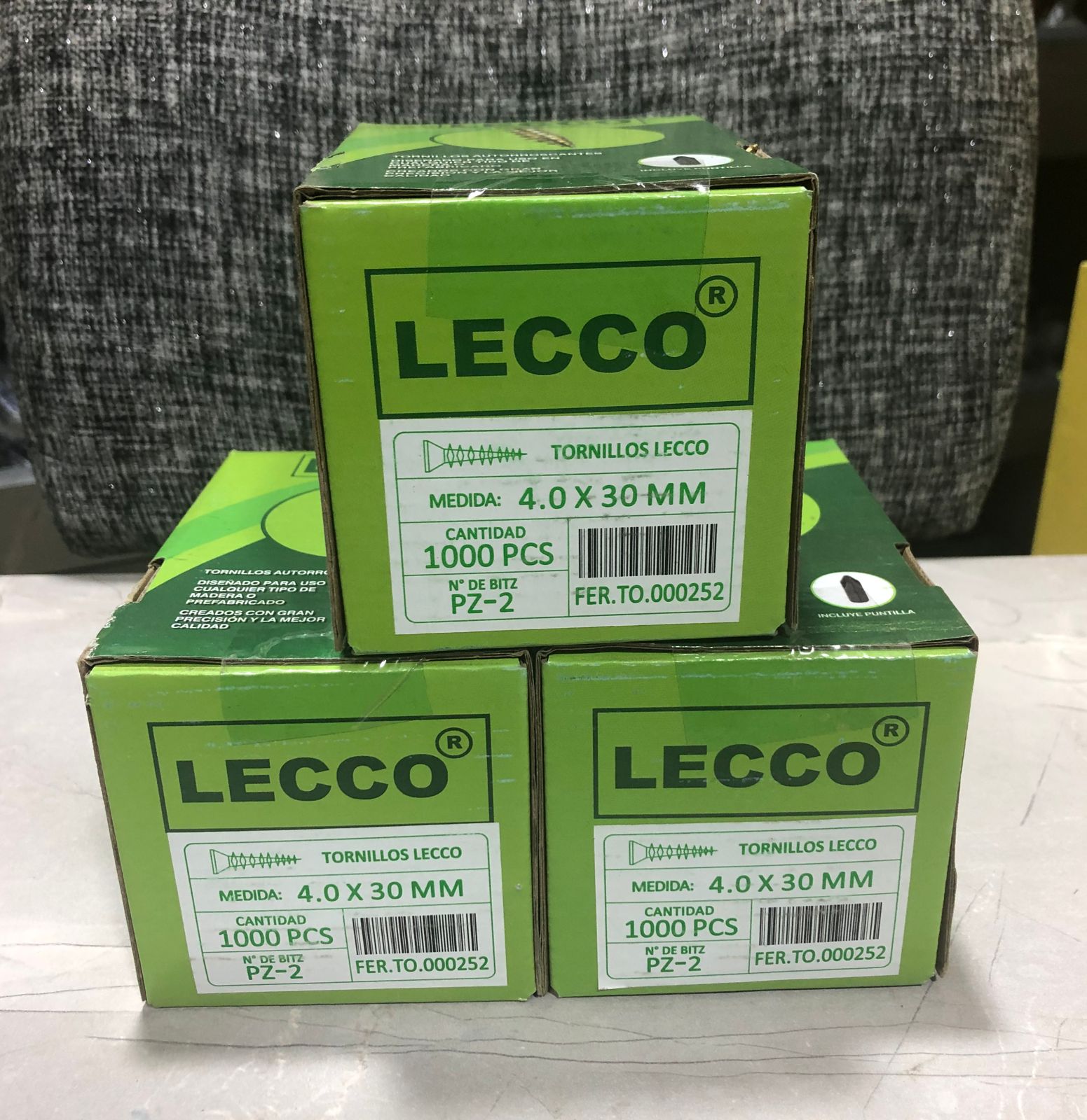 TORNILLO LECCO 4X30 X CAJA