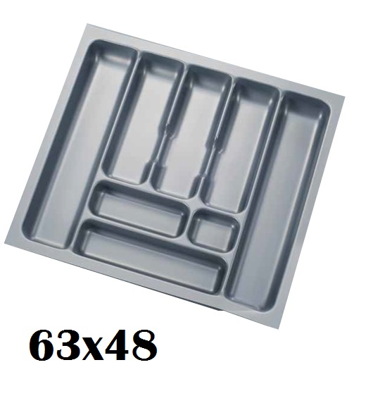 CUBIERTERO GRIS DE 63 X 48 X UND.