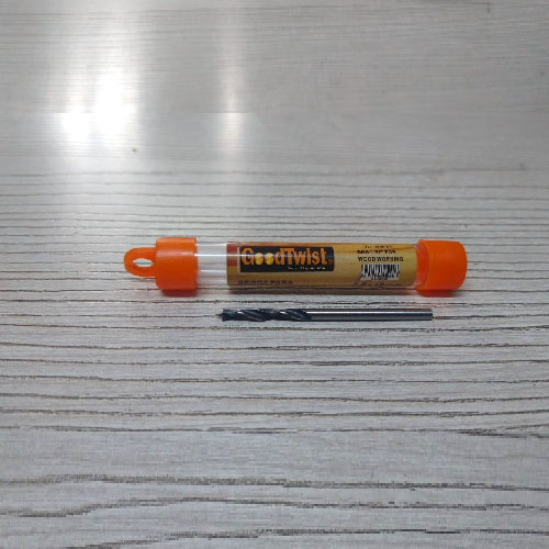 BROCA P/MADERA BRAD POINT DE 1/4 X UND.
