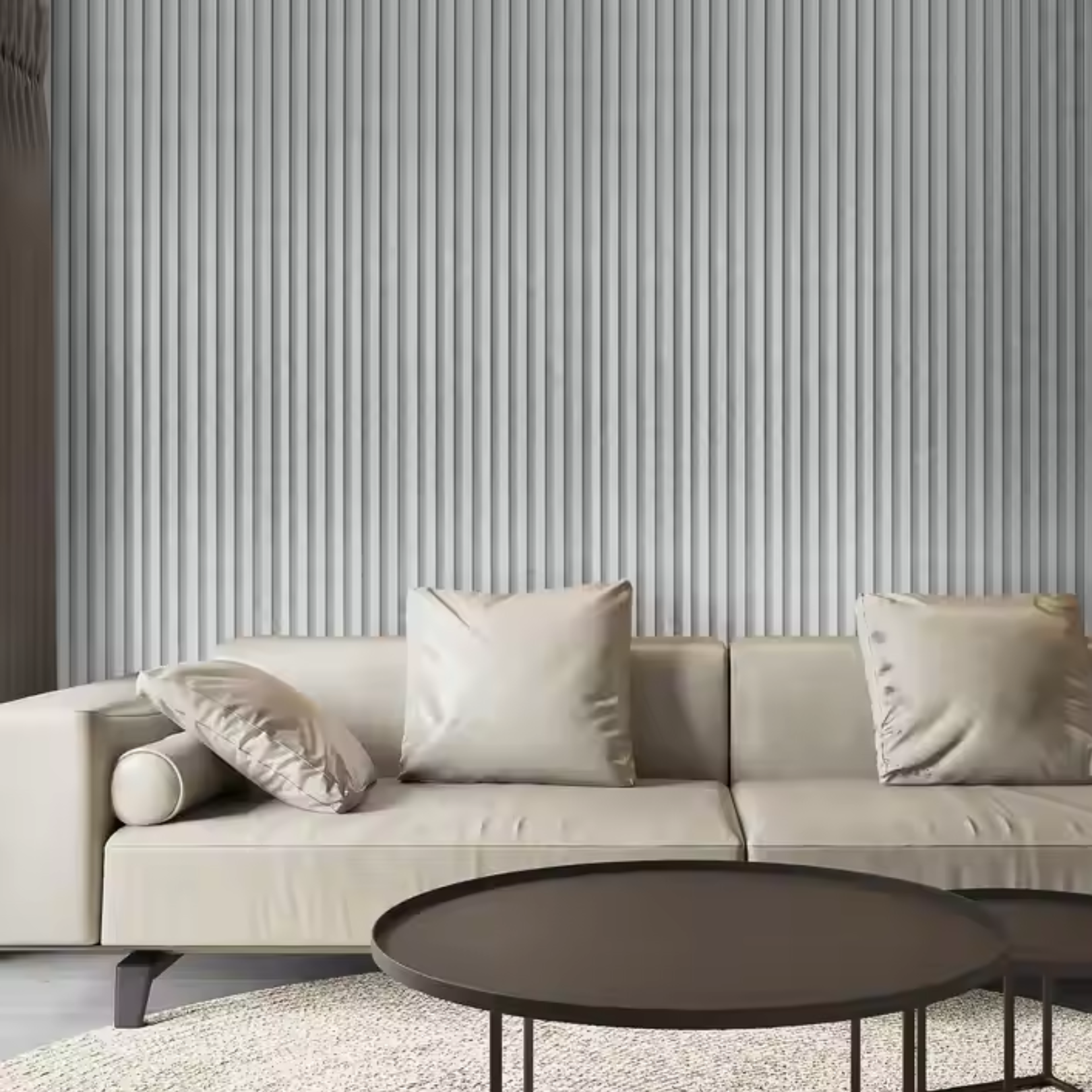 Wall Panel Grey Claro PVC 17 x 2.9 x und