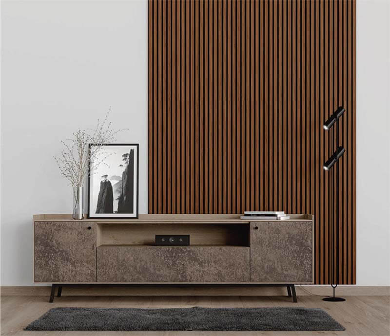 Wall Panel Avellana PVC 17 x 2.9 x und
