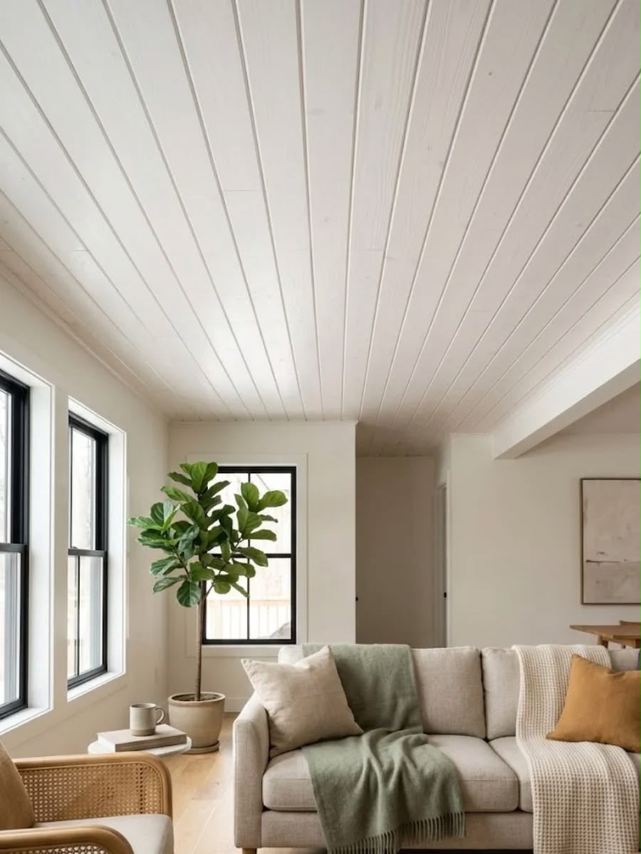 CIELO RASO DE 2.9 X 30CM COLOR GLASSY WHITE (blanco)